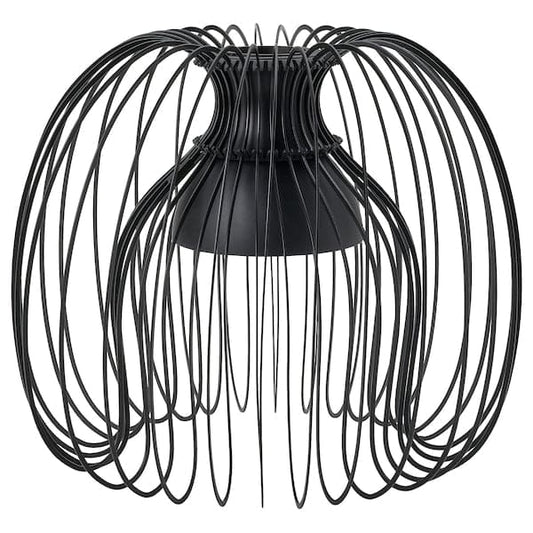 KALLFRONT - Pendant lamp shade, black, 32 cm - best price from Maltashopper.com 90500164