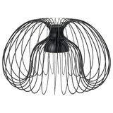 KALLFRONT pendant lamp shade, black, 52 cm