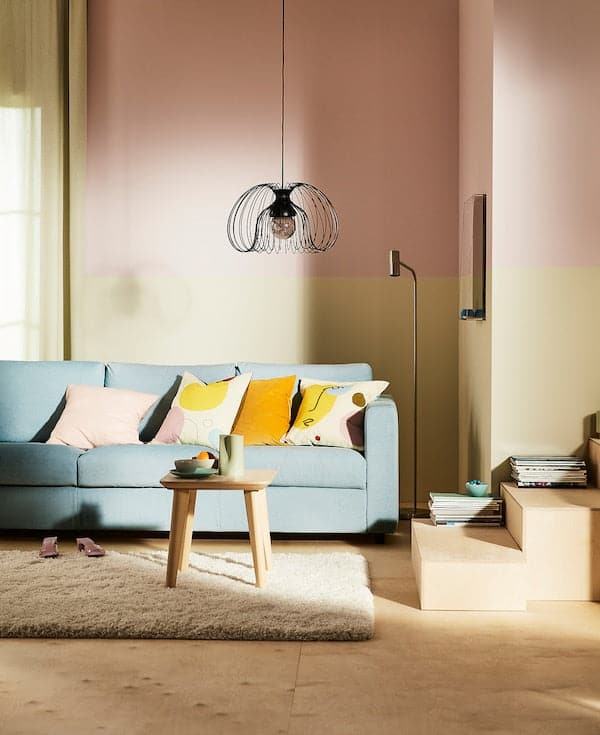 Ikea KALLFRONT - Pendant lamp shade, black, 52 cm