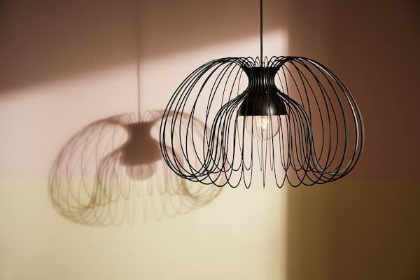 KALLFRONT - Pendant lamp shade, black, 52 cm - best price from Maltashopper.com 30492483