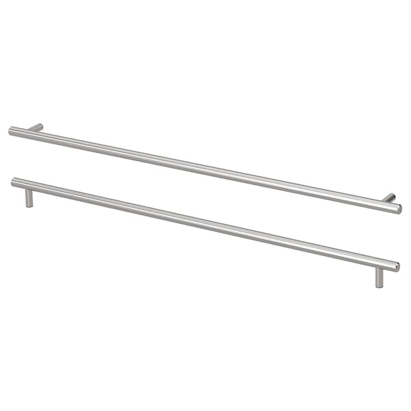 KALLRÖR - Handle, stainless steel, 597 mm - best price from Maltashopper.com 30357003