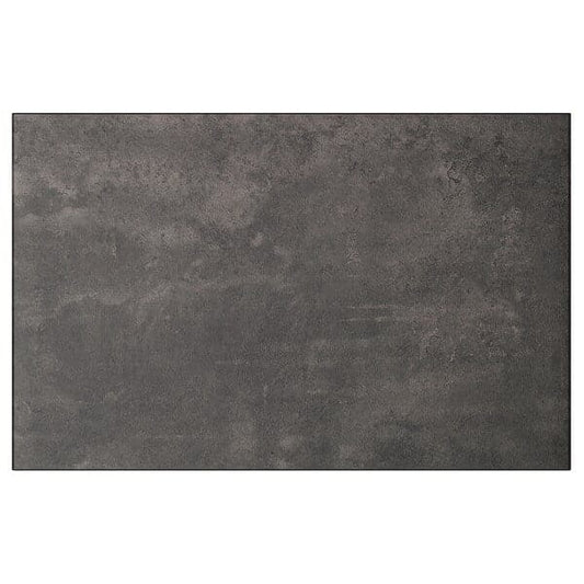 KALLVIKEN - Door/drawer front, dark grey concrete effect, 60x38 cm - best price from Maltashopper.com 50425987