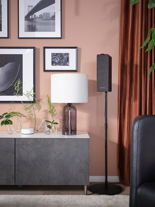 KALLVIKEN - Door/drawer front, dark grey concrete effect, 60x38 cm - best price from Maltashopper.com 50425987