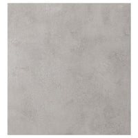KALLVIKEN - Door, light grey concrete effect, 60x64 cm - best price from Maltashopper.com 50488767
