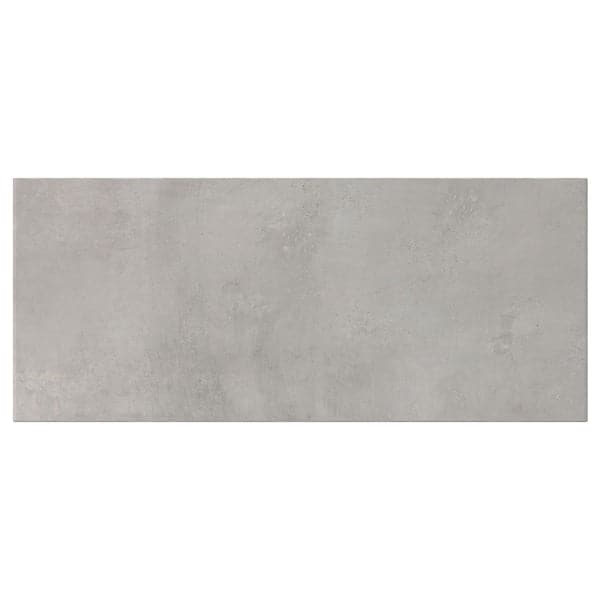 KALLVIKEN - Drawer front, light grey concrete effect, 60x26 cm - best price from Maltashopper.com 10488774