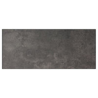 KALLVIKEN - Drawer front, dark grey concrete effect, 60x26 cm - best price from Maltashopper.com 30425988