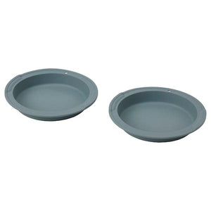 Ikea KANTNÅL - Baking mould, grey-turquoise, 18 cm