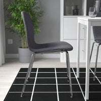 KARLPETTER Chair, Gunnared smoky grey / Sefast chrom , - best price from Maltashopper.com 89483764