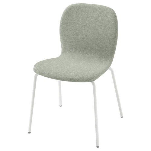 KARLPETTER Chair, Gunnared light green/Sefast white ,