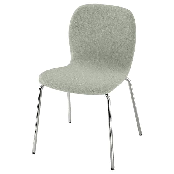 KARLPETTER Chair, Gunnared light green/Sefast chrome , - best price from Maltashopper.com 49481446