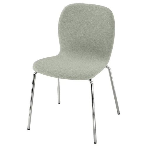KARLPETTER Chair, Gunnared light green/Sefast chrome ,