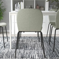 KARLPETTER Chair, Gunnared light green/Sefast black , - best price from Maltashopper.com 29481452