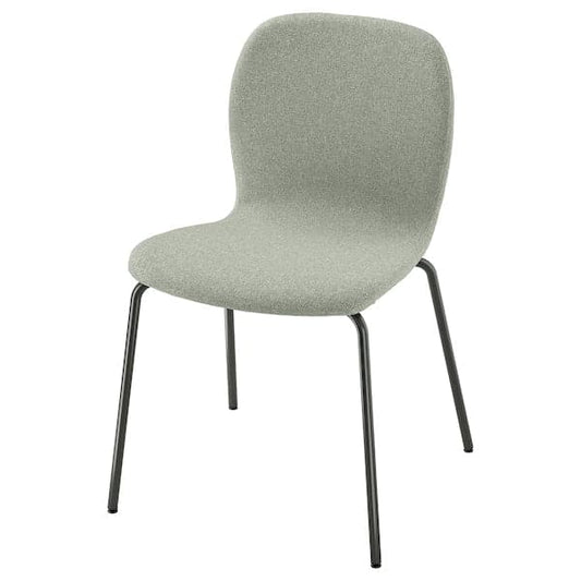 Ikea KARLPETTER Chair, Gunnared light green/Sefast black ,