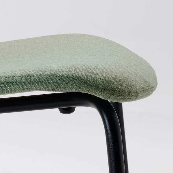 Ikea KARLPETTER Chair, Gunnared light green/Sefast black ,
