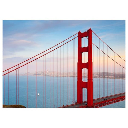 KATEBO picture, colourful bridge, 70x50 cm