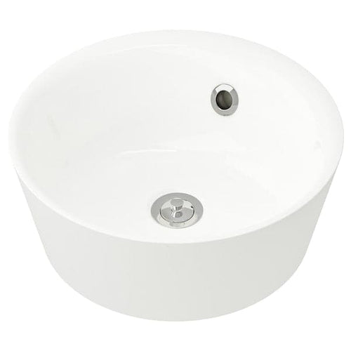 KATTEVIK - Countertop wash-basin, white, 40 cm