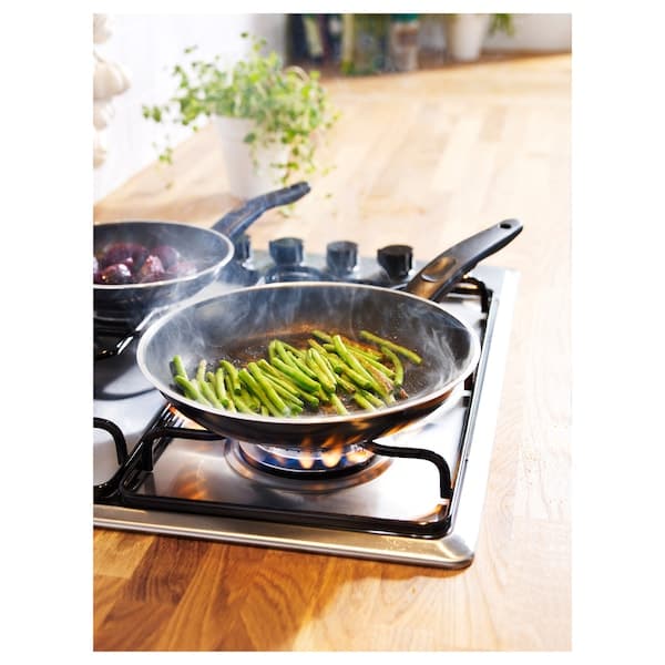 KAVALKAD - Frying pan, set of 2, black - best price from Maltashopper.com 40139321