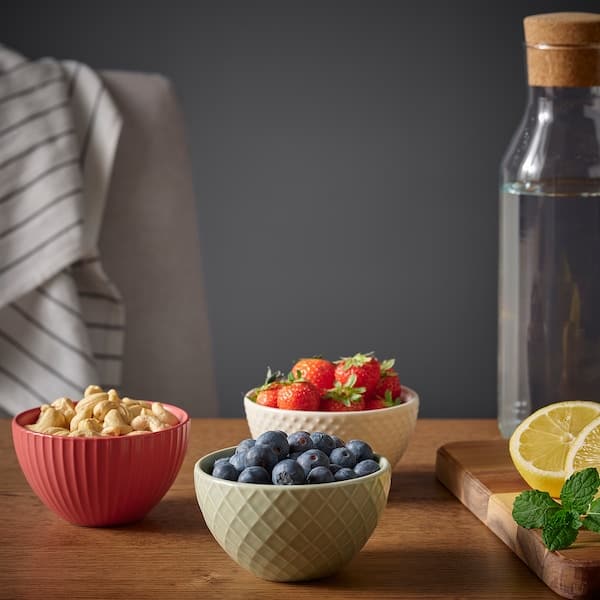 KEJSERLIG - Bowl, mixed colours, 10 cm - best price from Maltashopper.com 00511497