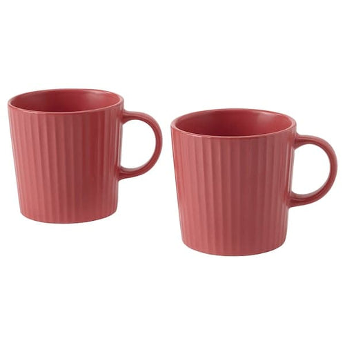KEJSERLIG - Mug, dark pink, 30 cl