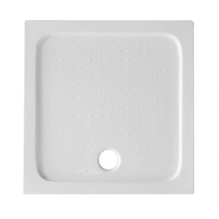 ACRYLIC SHOWER TRAY H6 80X80 WHITE