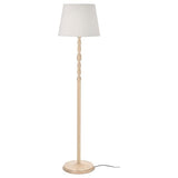 KINNAHULT floor lamp, ash/white, 150 cm