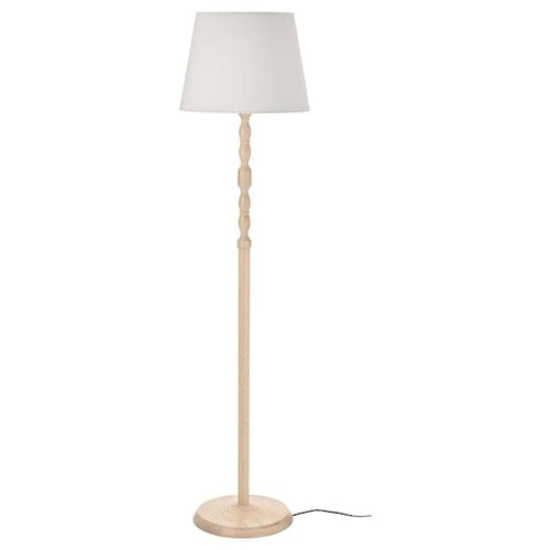 KINNAHULT - Floor lamp, ash/white, , 150 cm
