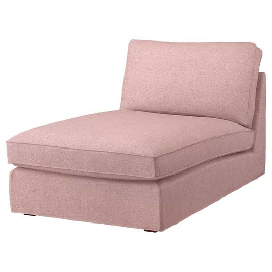 Ikea KIVIK - Chaise-longue, Gunnared light brown-pink ,