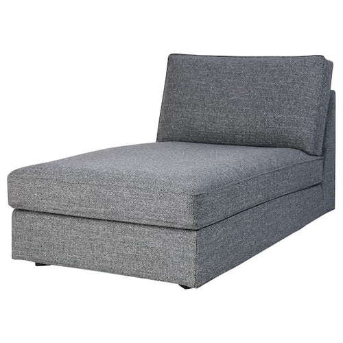 KIVIK Long Chair - Lejde grey/black ,