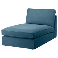 KIVIK chaise longue, Tallmyra blue, 90x83x163 cm