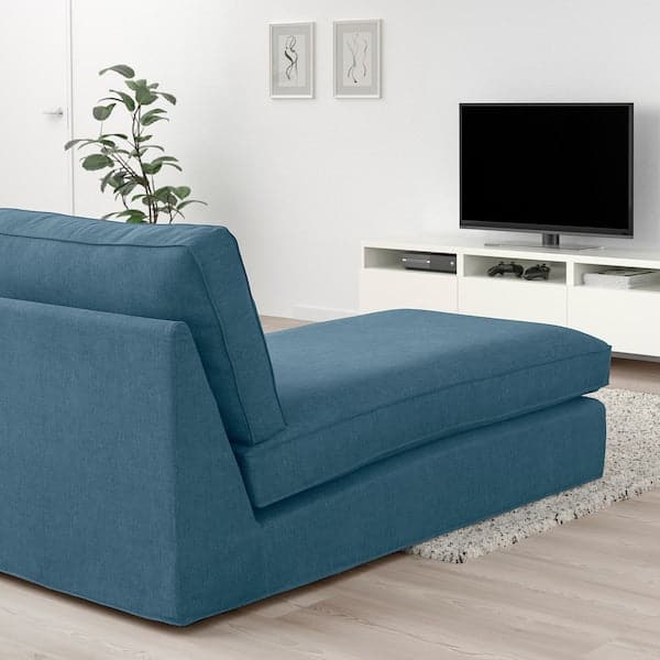 Ikea KIVIK - Chaise-longue, Tallmyra blue ,