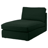 KIVIK - Chaise-longue, Tallmyra dark green , - best price from Maltashopper.com 69484793