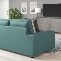 KIVIK 2-seater sofa, Kelinge grey-turquoise , - best price from Maltashopper.com 49443044