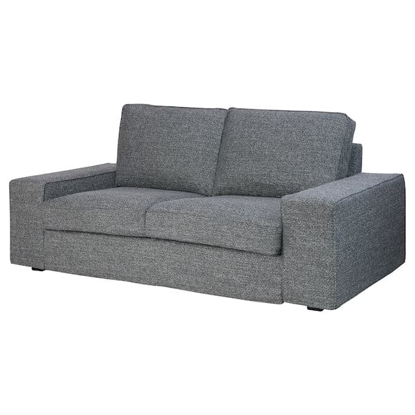 KIVIK 2 seater sofa - Lejde grey/black , - best price from Maltashopper.com 99291788