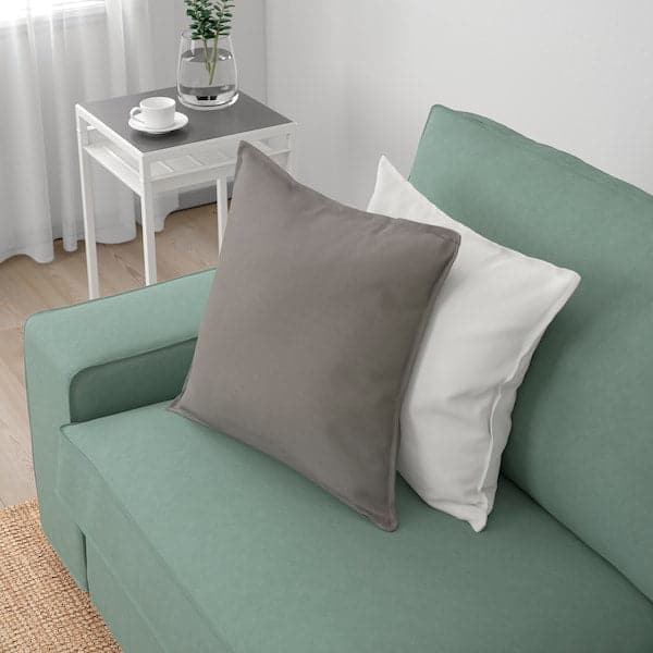 Ikea KIVIK - 3-seater sofa with chaise-longue, Tallmyra light green ,