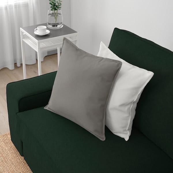 KIVIK - 3-seater sofa with chaise-longue, Tallmyra dark green , - best price from Maltashopper.com 79484820