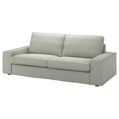 KIVIK - 3-seater sofa, Gunnared light green ,