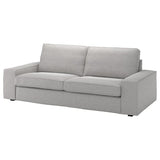 KIVIK 3-seat sofa, Tallmyra white/black, 228x83x95 cm
