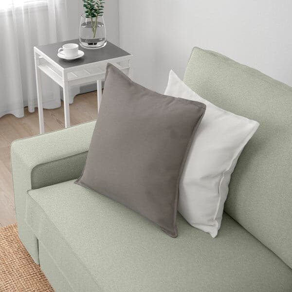KIVIK - 4-seater sofa with chaise-longue, Gunnared light green , - best price from Maltashopper.com 99484782