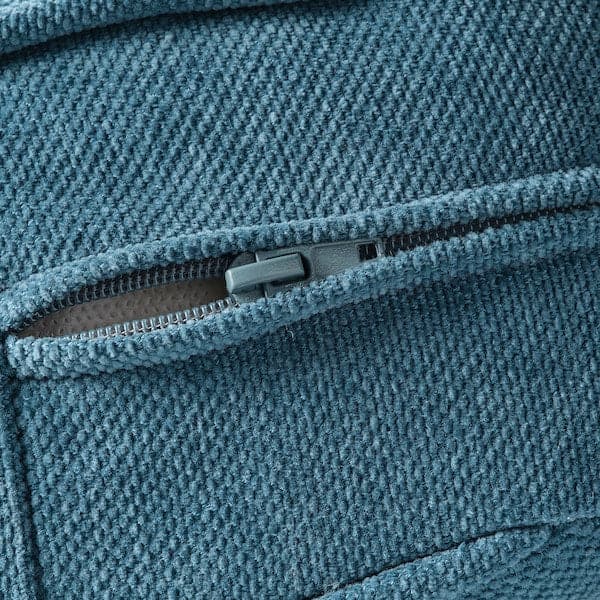 Ikea KIVIK - 4-seater sofa with chaise-longue, Tallmyra blue ,