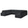 KIVIK u-shaped sofa, 7-seat, Tresund anthracite, 368x83x257 cm