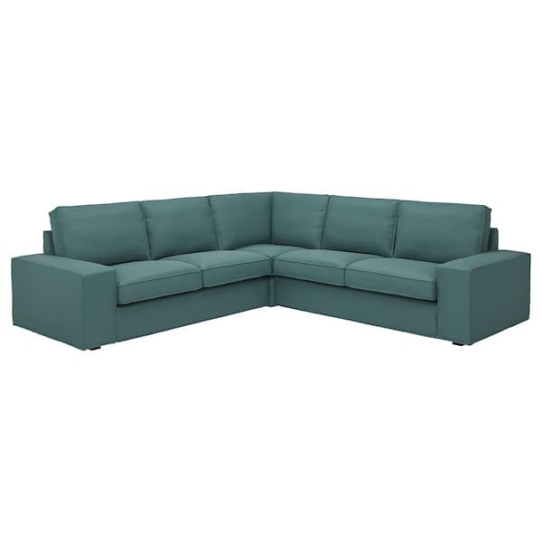 Ikea KIVIK 4-seat corner sofa, Kelinge gray-turquoise ,