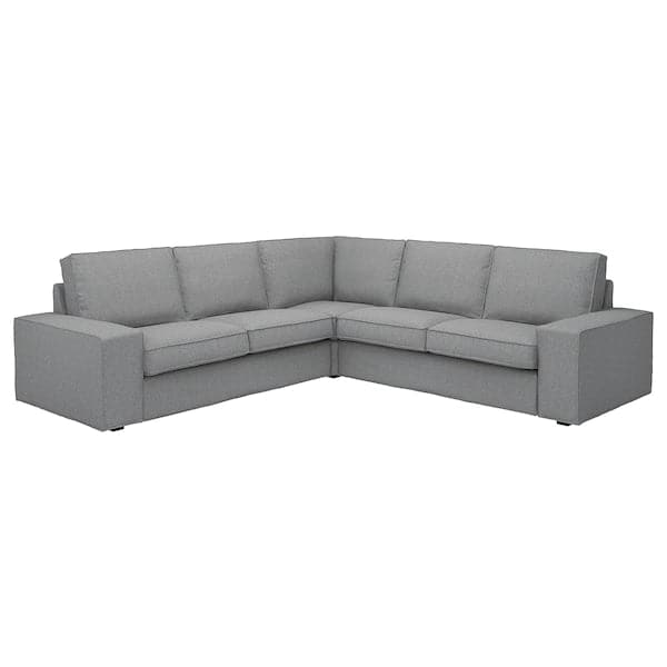 Ikea KIVIK 4-seater corner sofa, Tibbleby beige/grey ,