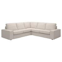 KIVIK - 4 seater corner sofa, Tresund light beige , - best price from Maltashopper.com 89482854