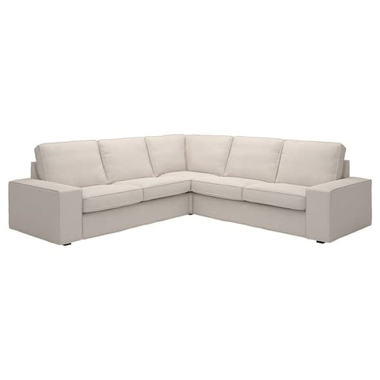 Ikea KIVIK - 4 seater corner sofa, Tresund light beige ,