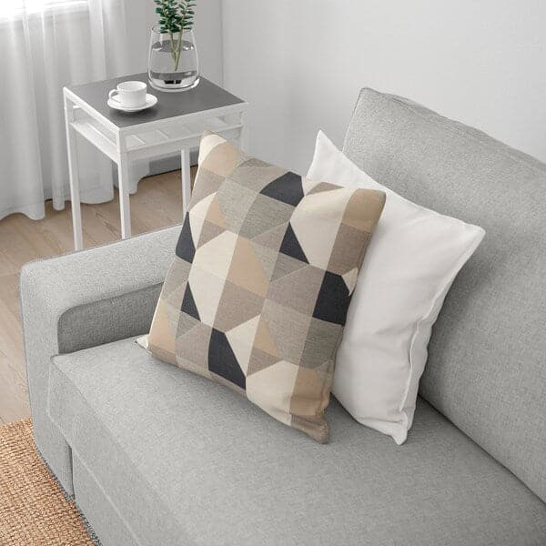 Ikea KIVIK - 5 seater corner sofa, Tallmyra white/black ,