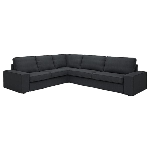 KIVIK - 5 seater corner sofa, Tresund anthracite , - best price from Maltashopper.com 39482861