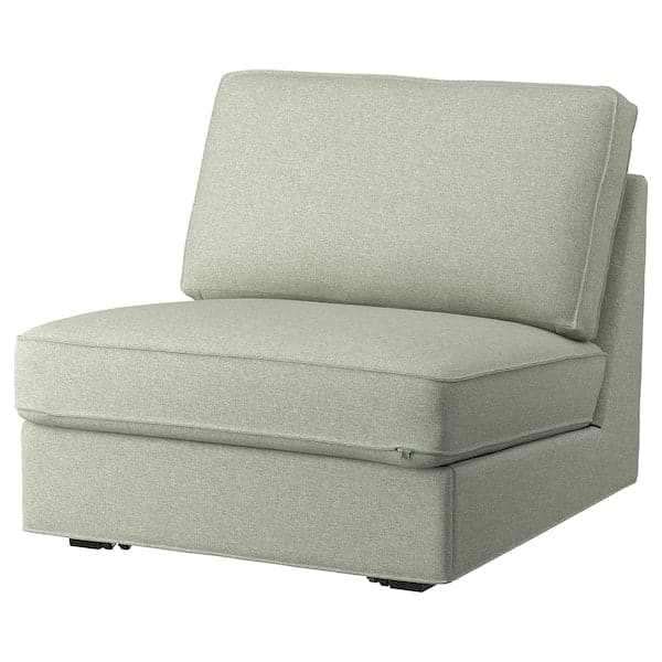 KIVIK - 1-seater sofa bed, Gunnared light green , - best price from Maltashopper.com 99482759