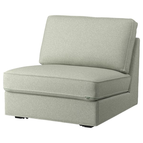 Ikea KIVIK - 1-seater sofa bed, Gunnared light green ,