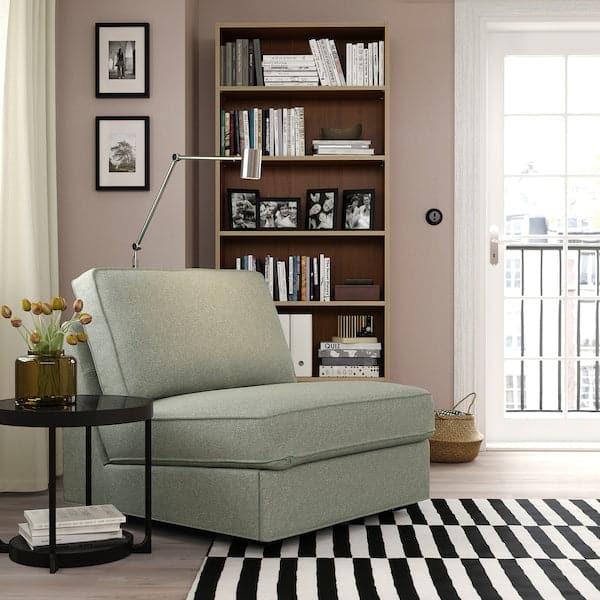 KIVIK - 1-seater sofa bed, Gunnared light green , - best price from Maltashopper.com 99482759