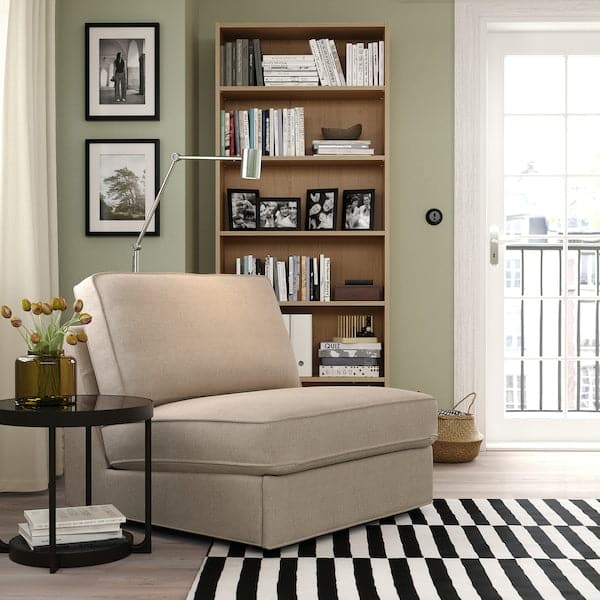 Ikea KIVIK - 1-seater sofa bed, Tallmyra beige ,